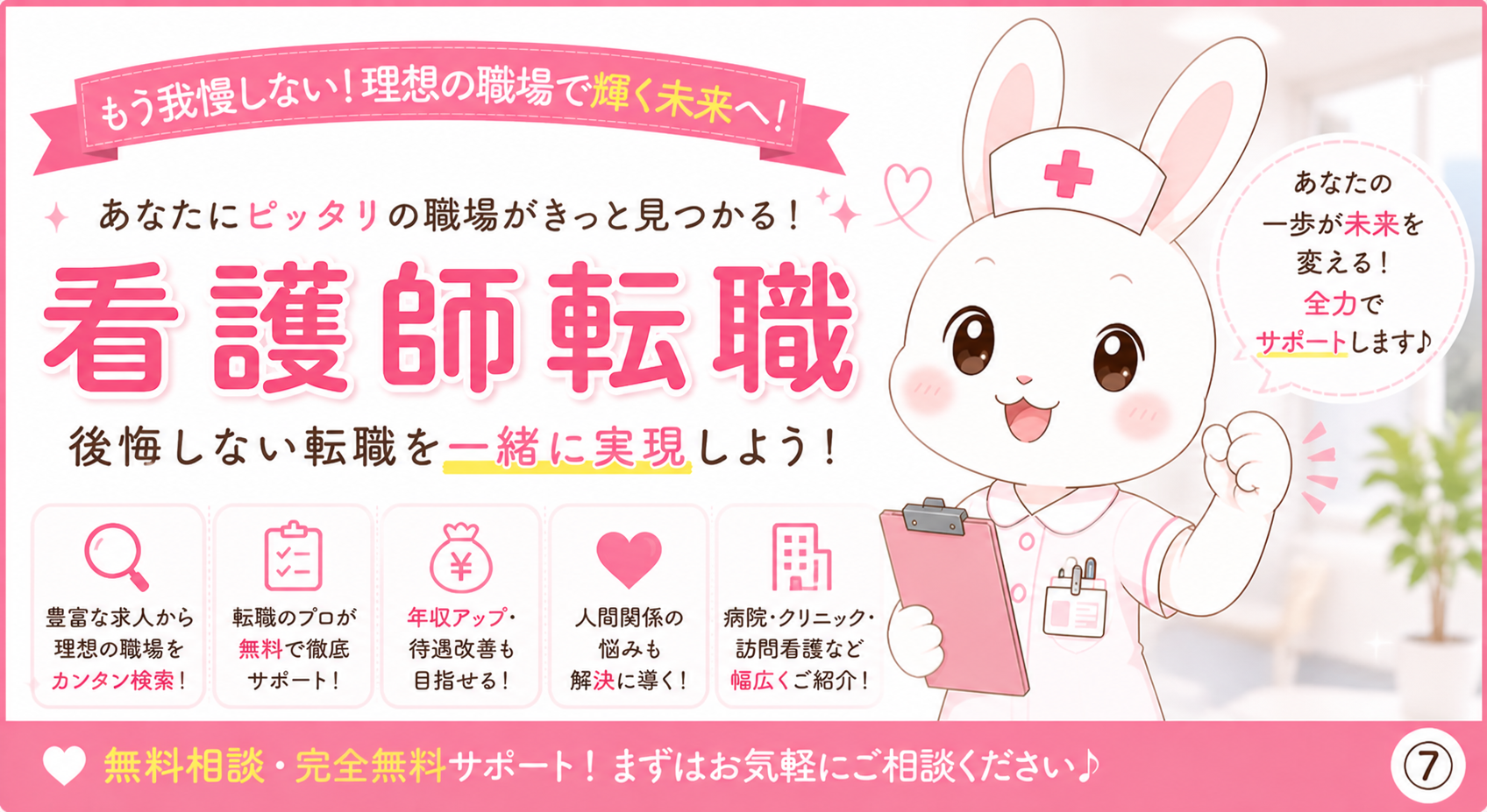 30代の看護師転職イメージ